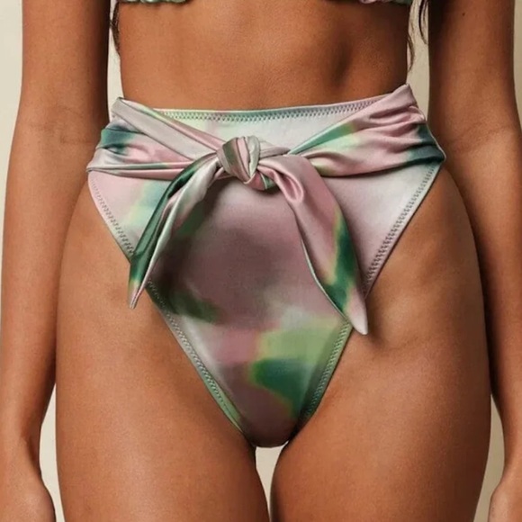 NWT MONTCE HIGH RISE Bikini Bottom - Picture 2 of 3